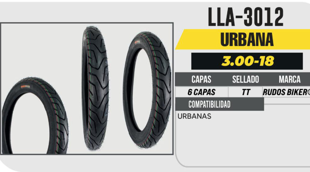 3.00-18 6 CAPAS CY296 URBANA USA CAMARA (TT)