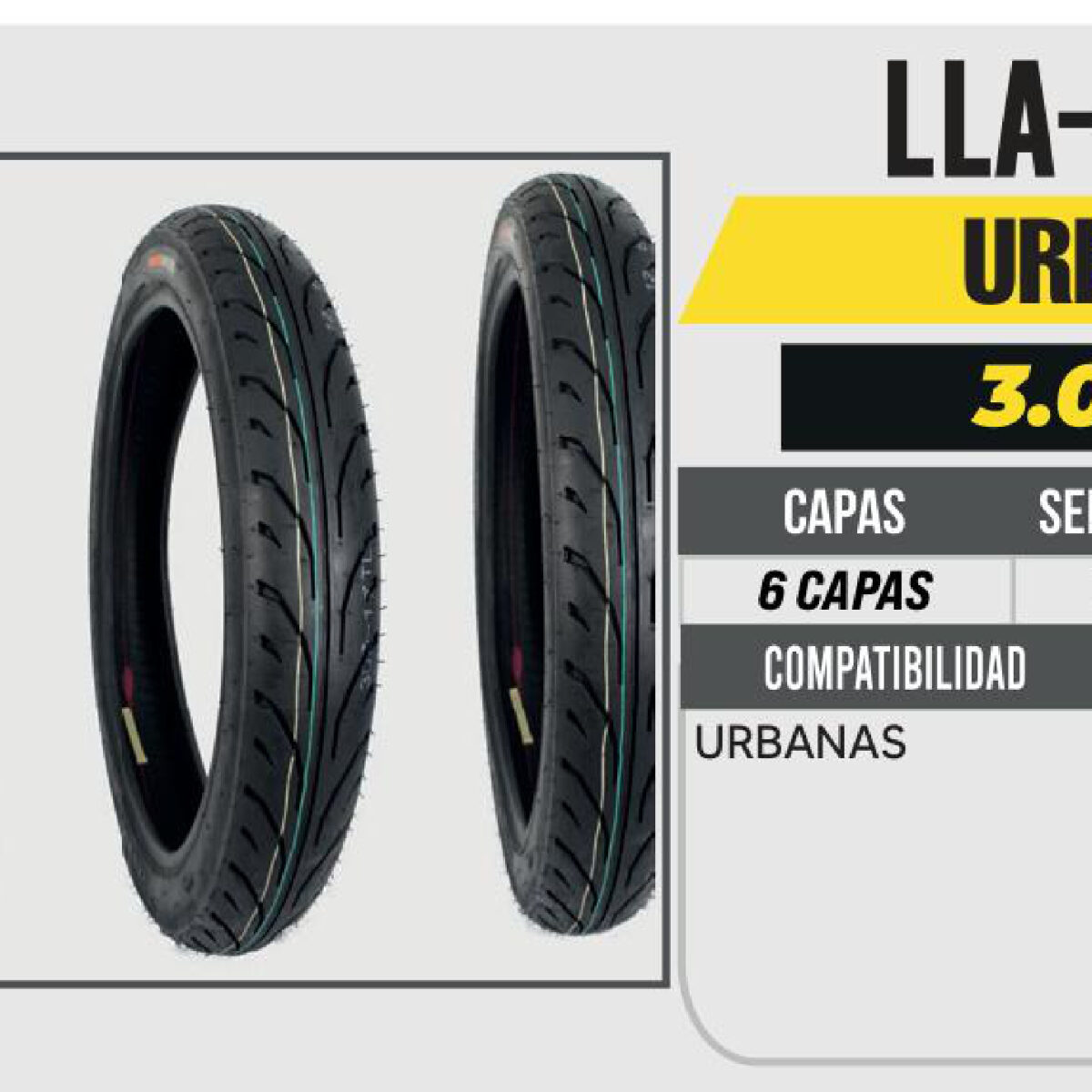 3.00-17 6 CAPAS P99 URBANA NO USA CAMARA (TL)