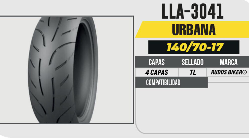 140/70-17 4 CAPAS CY2321A CALLE NO USA CAMARA (TL)