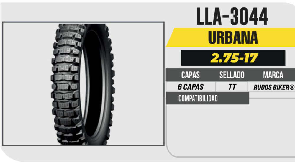 2.75-17 6 CAPAS CY241 (TT) TRASERA USA CAMARA