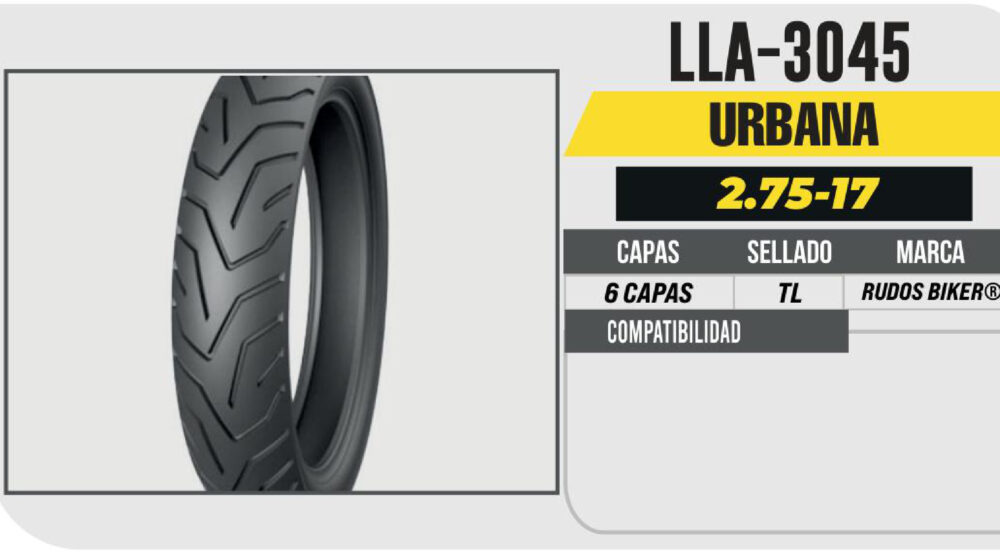 2.75-17 6 CAPAS CY296 CALLE NO USA CAMARA (TL)