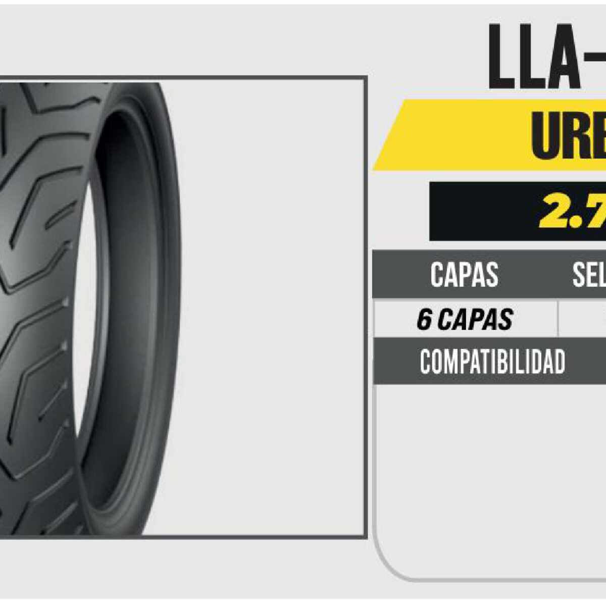2.75-17 6 CAPAS CY296 CALLE NO USA CAMARA (TL)
