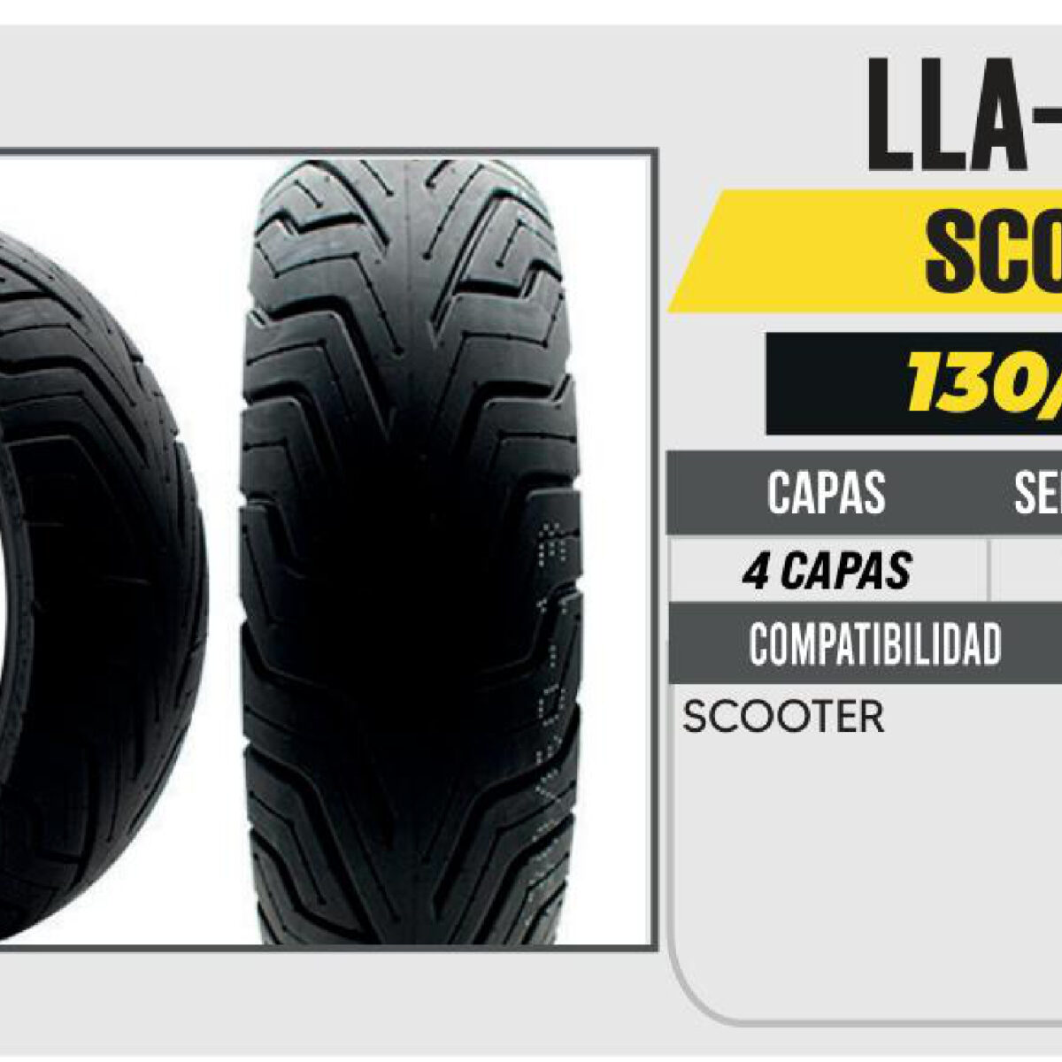 130/60-13 P425 4PR CALLE NO USA CAMARA (TL)