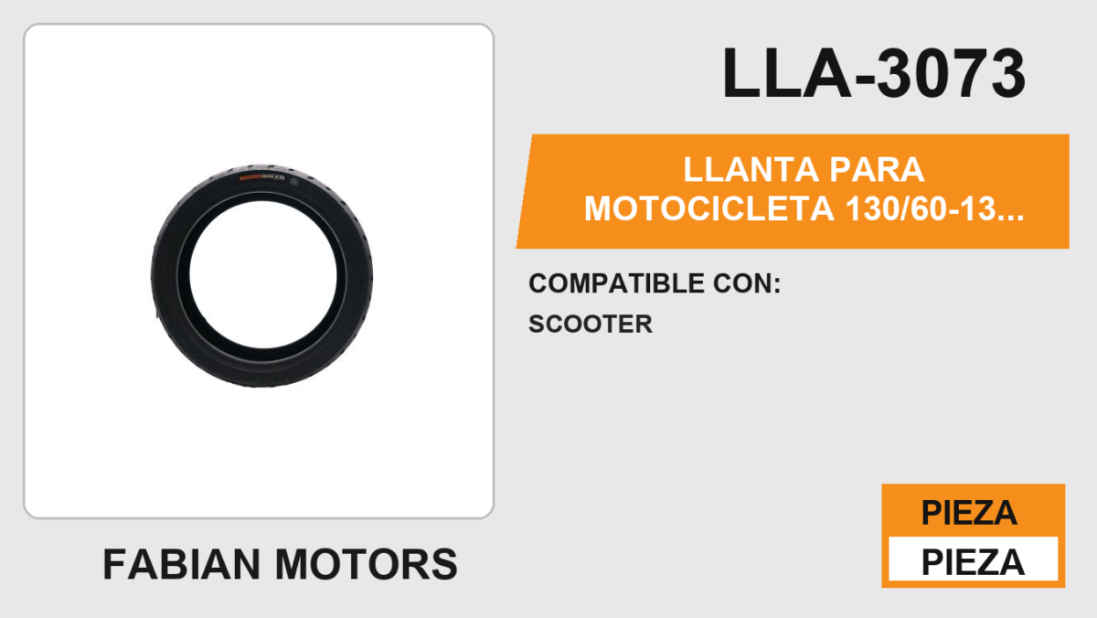 130/60-13 P99 4PR USA CAMARA (TT)