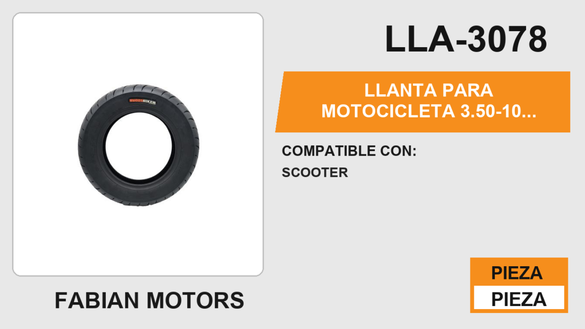 3.50-10 P223 4PR NO USA CAMARA (TL)
