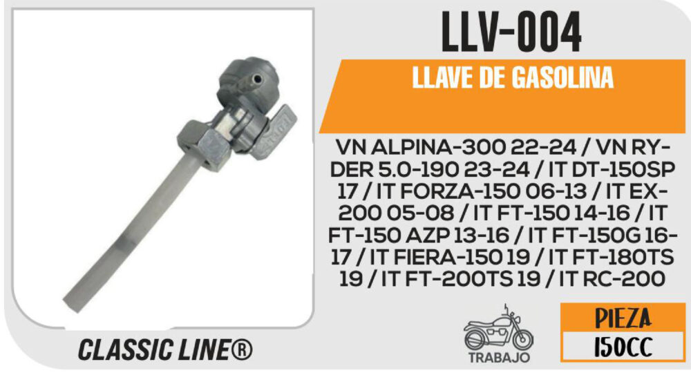 LLAVE DE GASOLINA