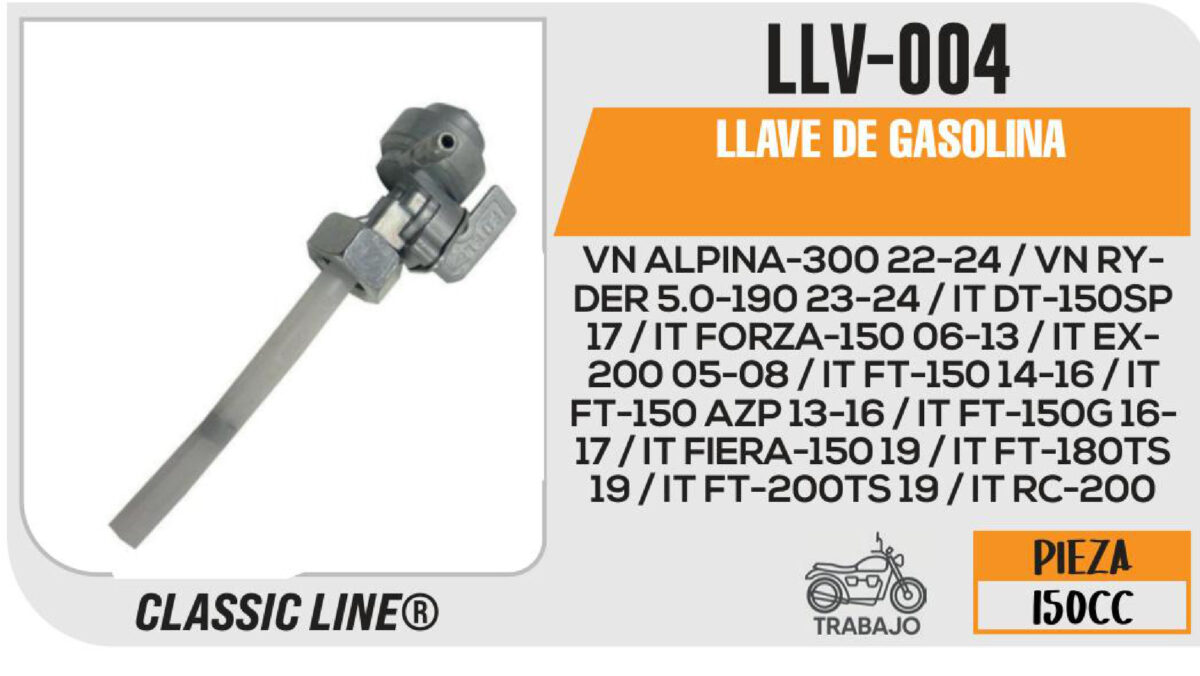 LLAVE DE GASOLINA