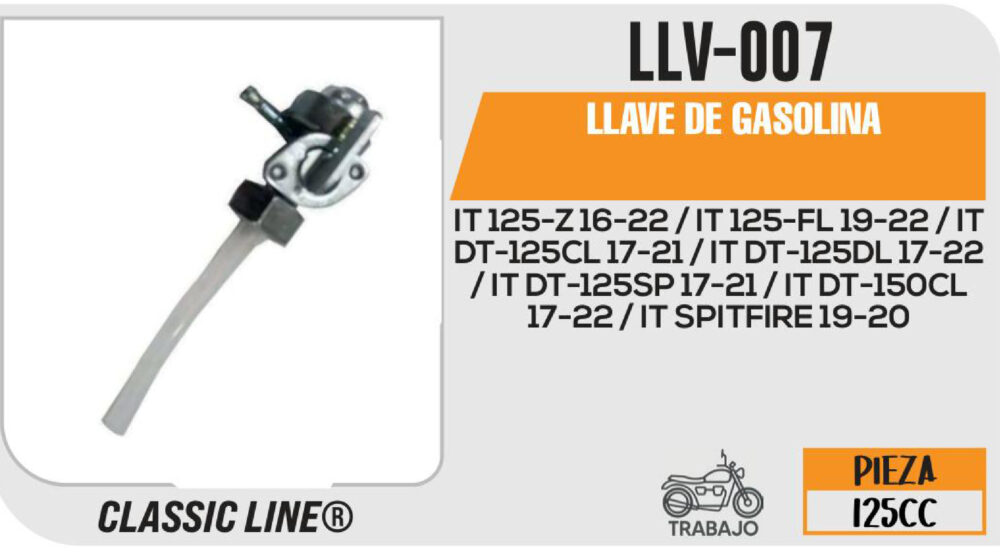 LLAVE DE GASOLINA