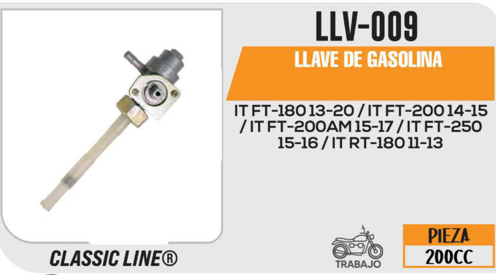 LLAVE DE GASOLINA