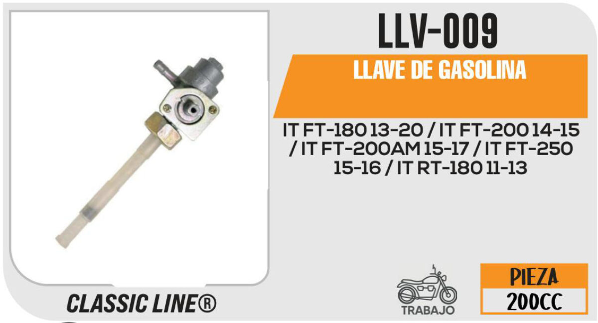 LLAVE DE GASOLINA