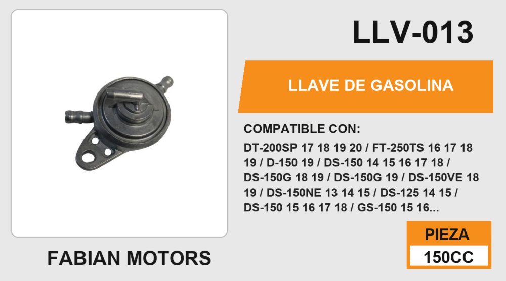 LLAVE DE GASOLINA