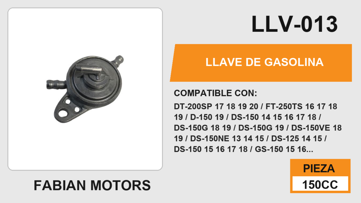 LLAVE DE GASOLINA