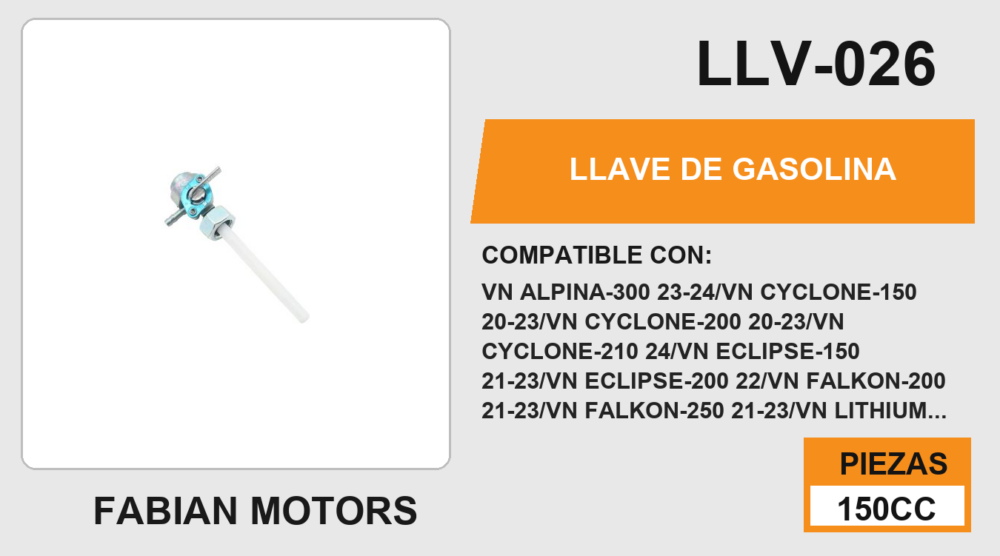 LLAVE DE GASOLINA