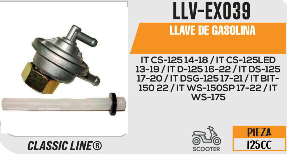 LLAVE DE GASOLINA