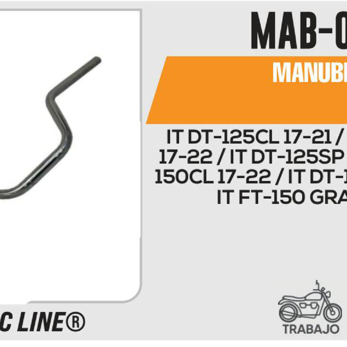 MANUBRIO PLATA