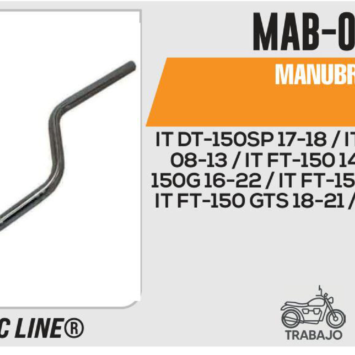 MANUBRIO PLATA