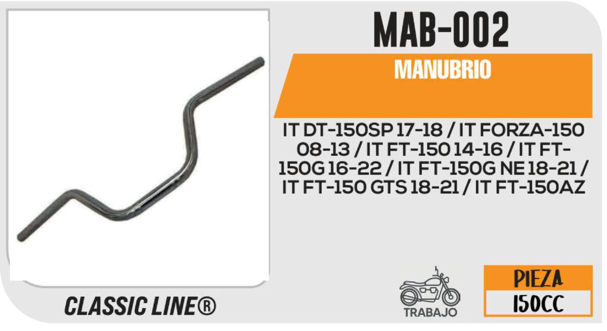 MANUBRIO PLATA