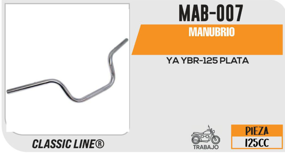 MANUBRIO PLATA