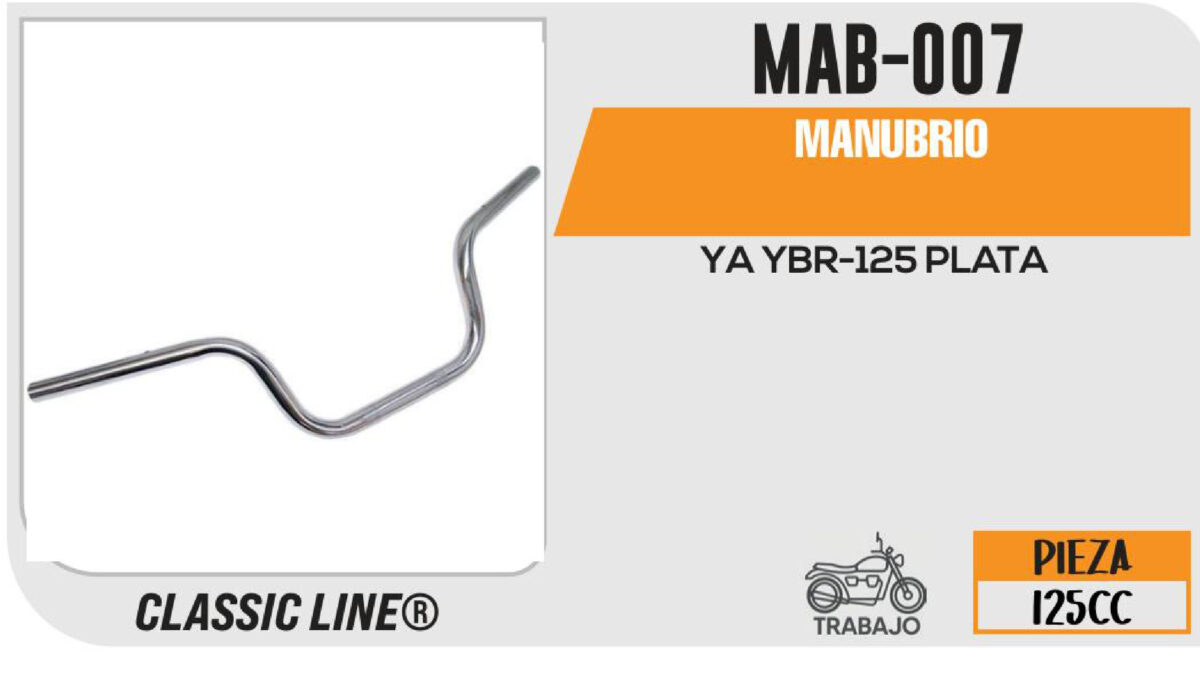 MANUBRIO PLATA
