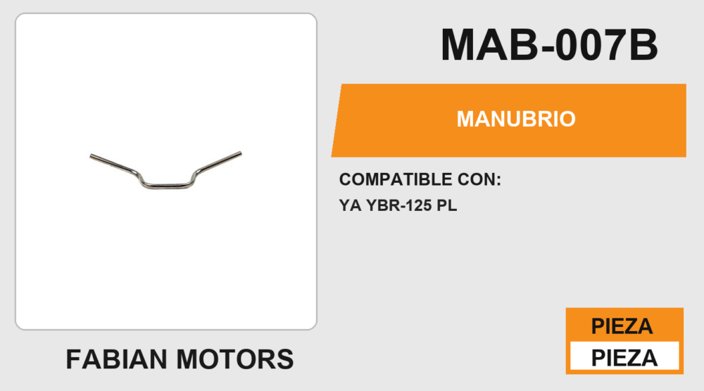 MANUBRIO PLATA