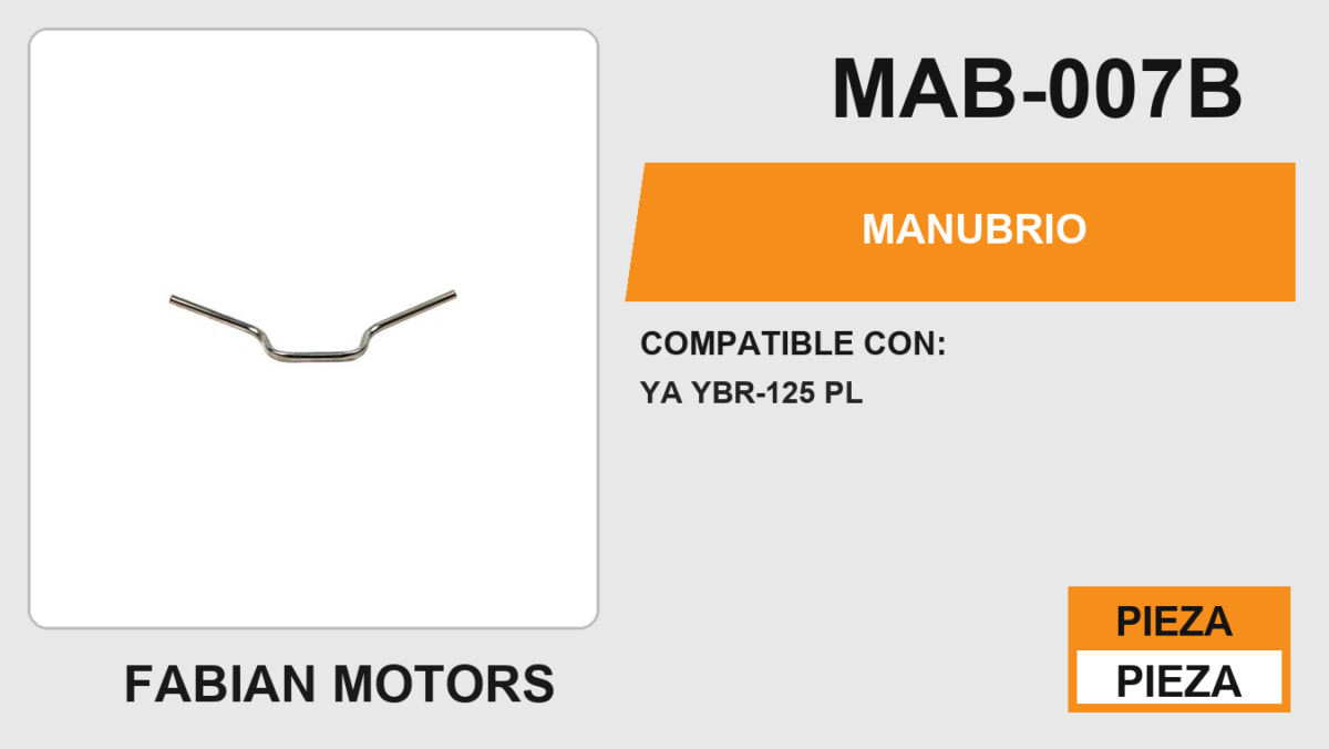 MANUBRIO PLATA