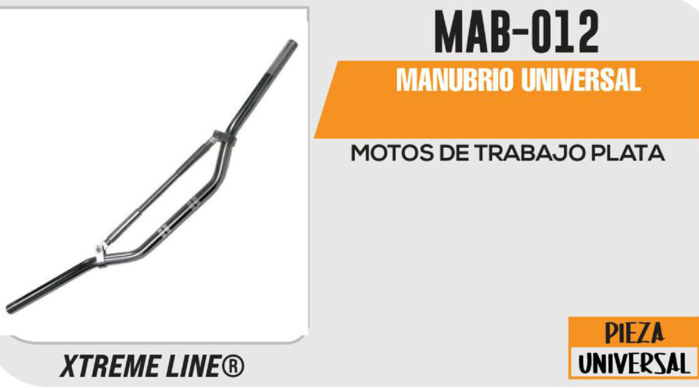 MANUBRIO UNIVERSAL PLATA
