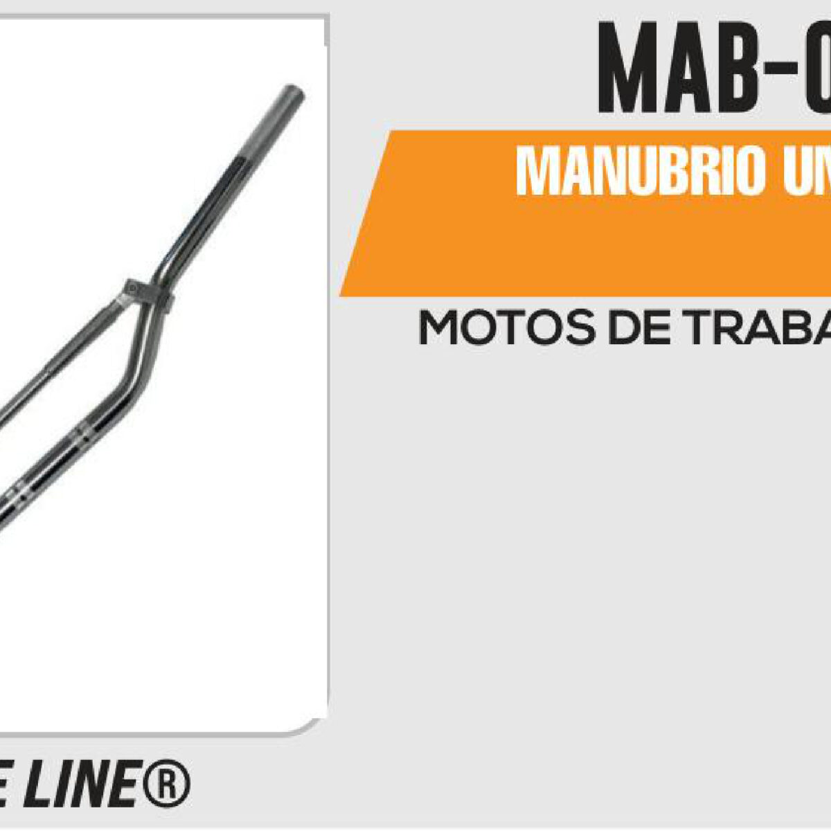 MANUBRIO UNIVERSAL PLATA