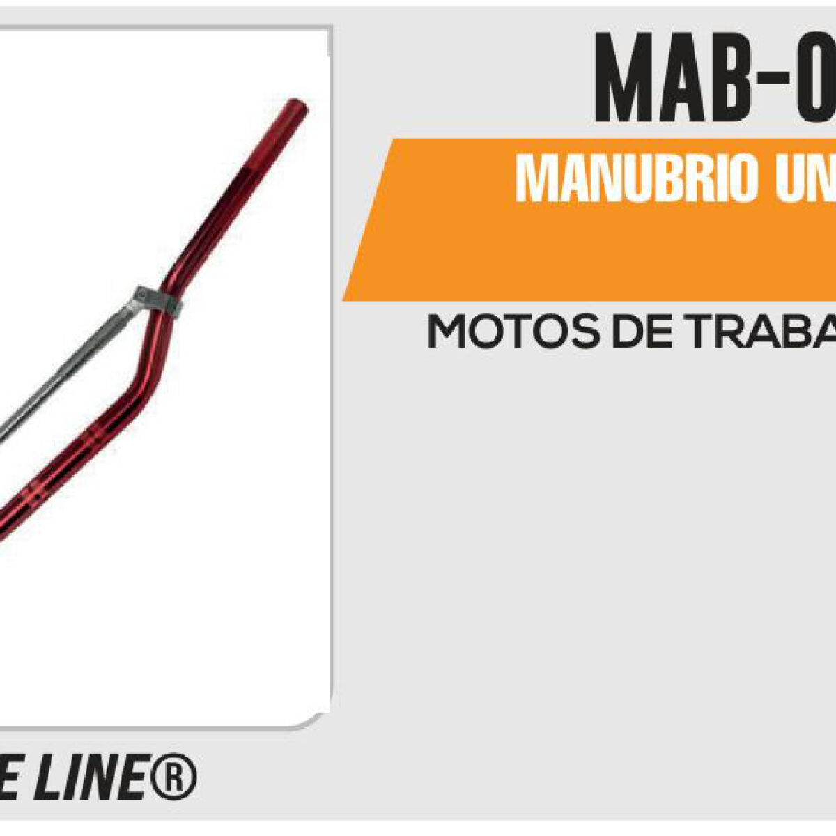 MANUBRIO UNIVERSAL ROJO