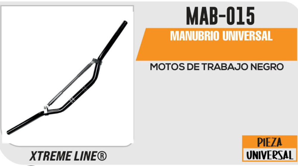 MANUBRIO UNIVERSAL NEGRO
