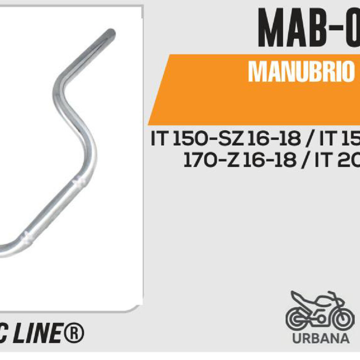 MANUBRIO PLATA