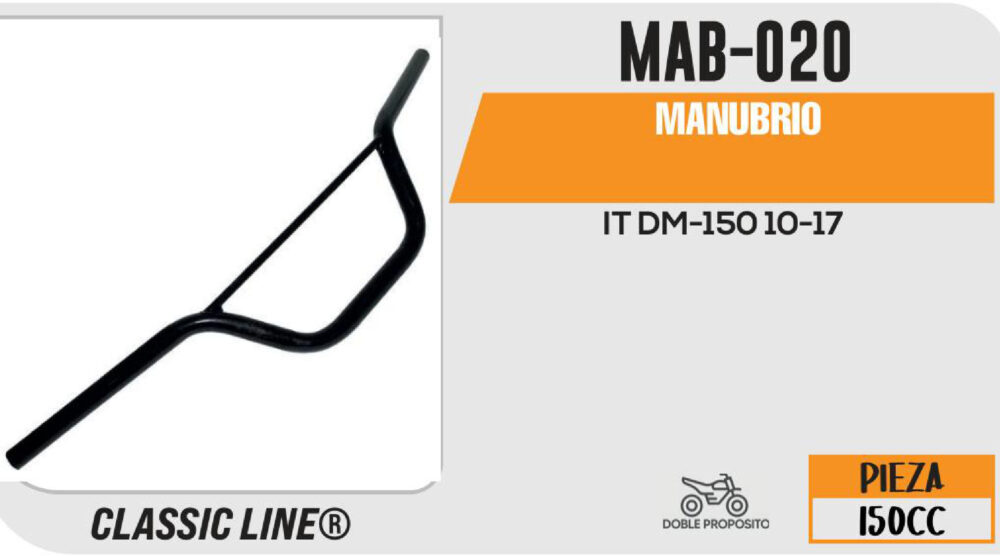 MANUBRIO NEGRO