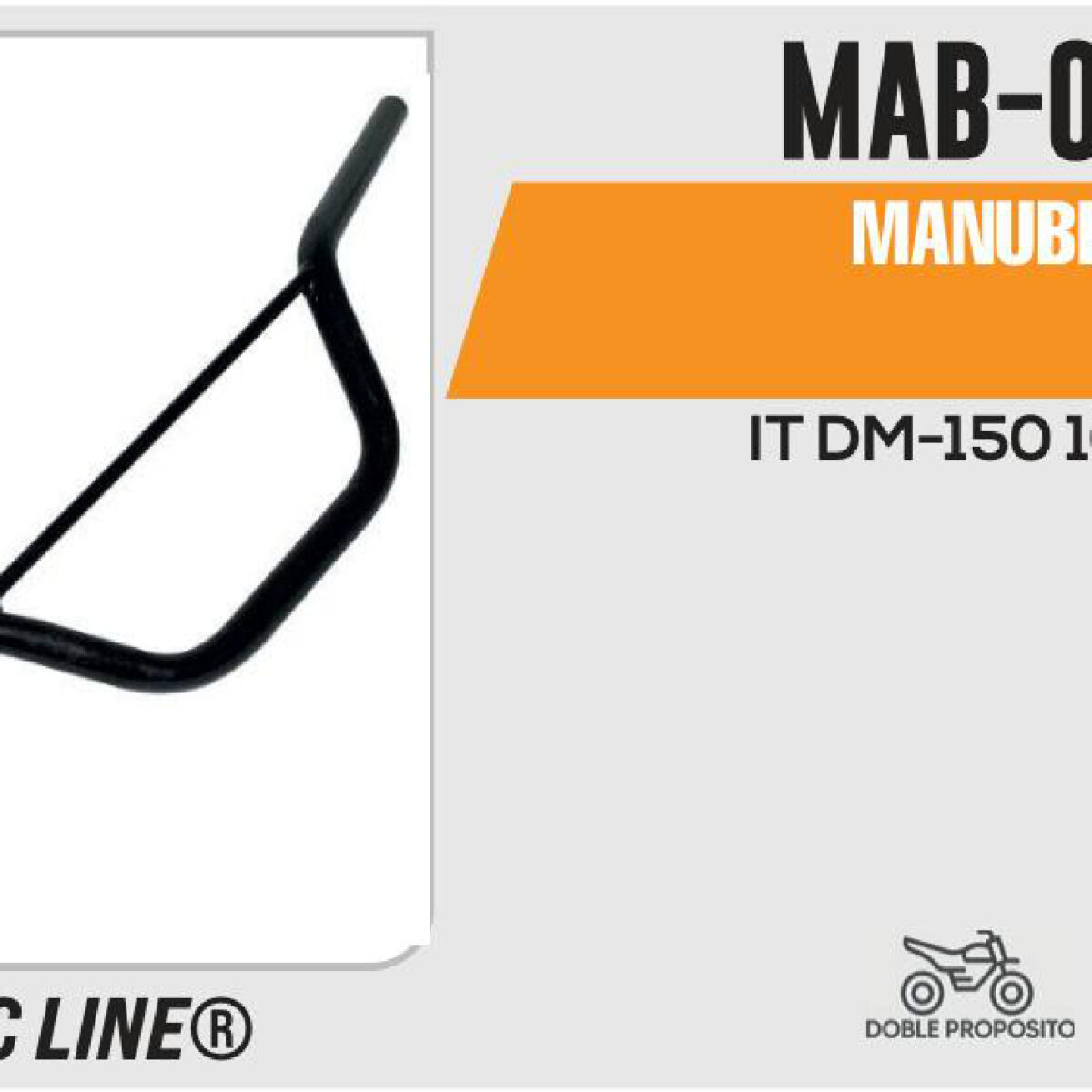 MANUBRIO NEGRO