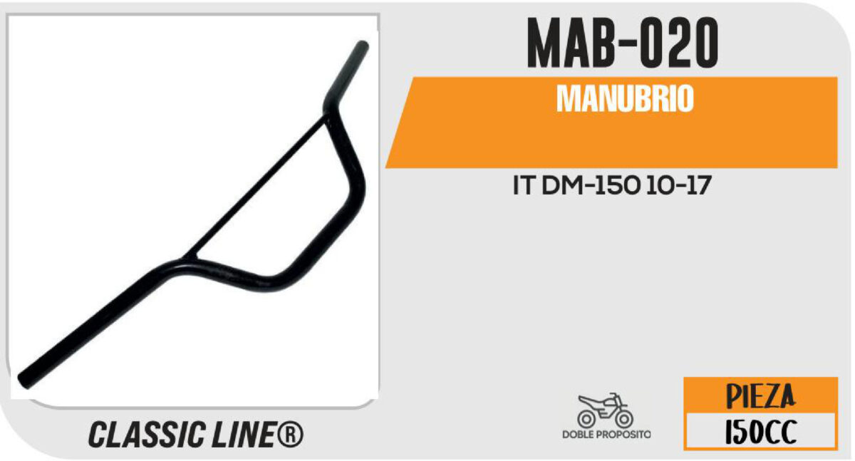 MANUBRIO NEGRO