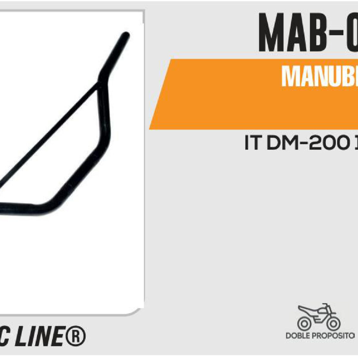 MANUBRIO NEGRO