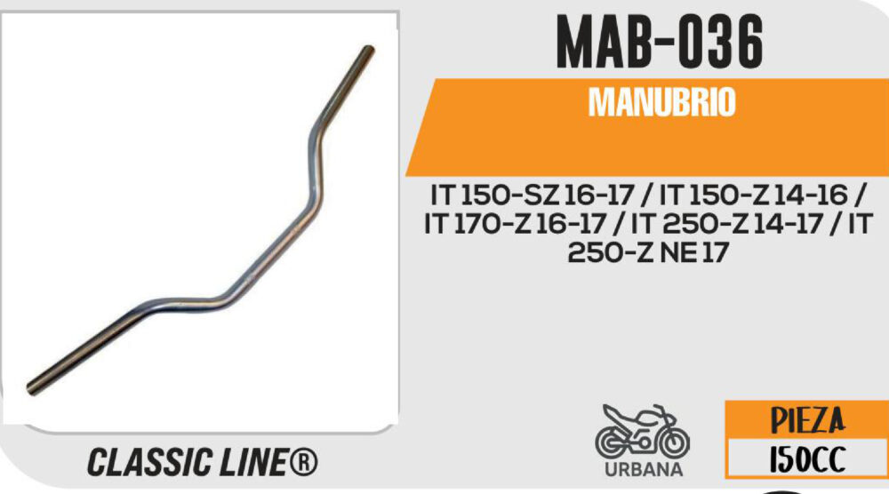MANUBRIO PLATA