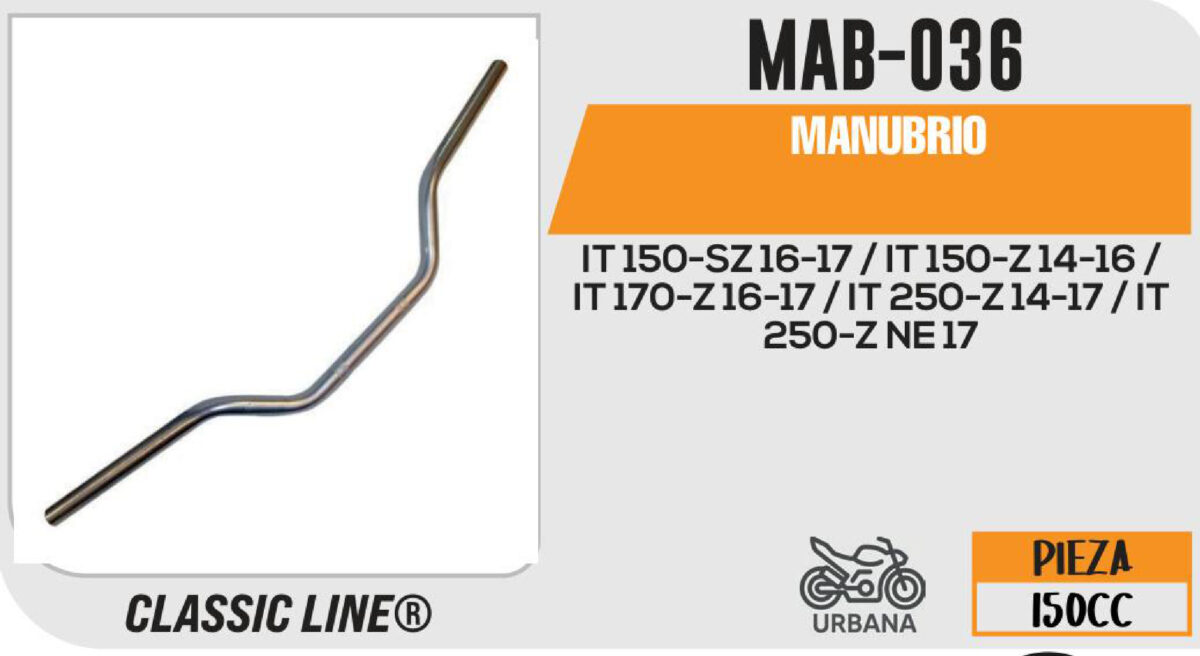 MANUBRIO PLATA