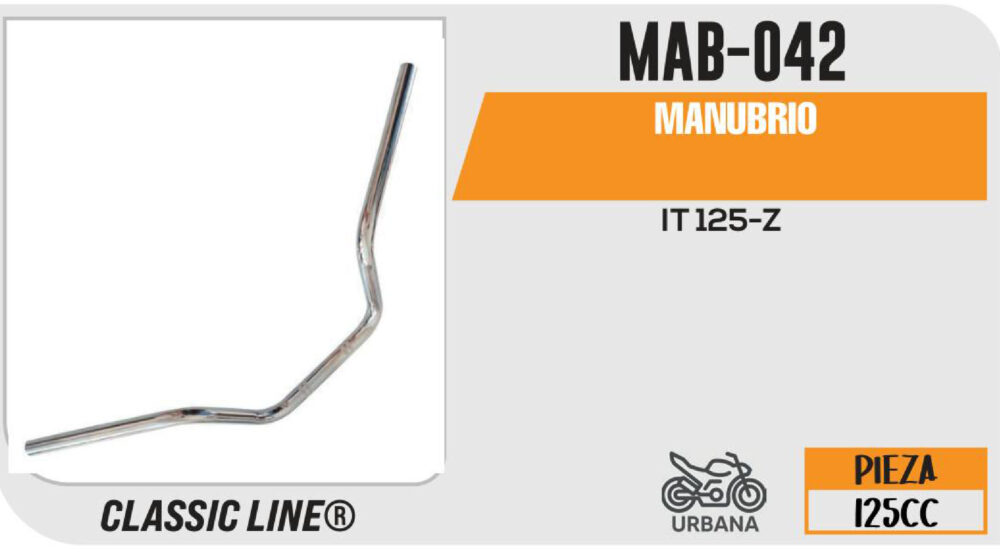 MANUBRIO PLATA