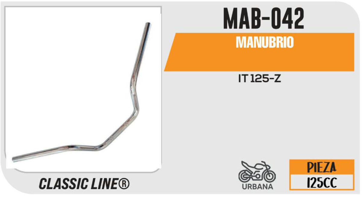 MANUBRIO PLATA