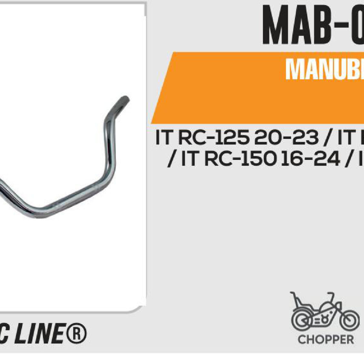 MANUBRIO PLATA