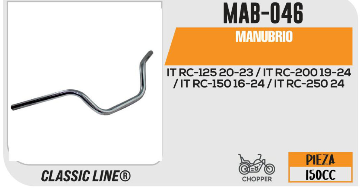MANUBRIO PLATA