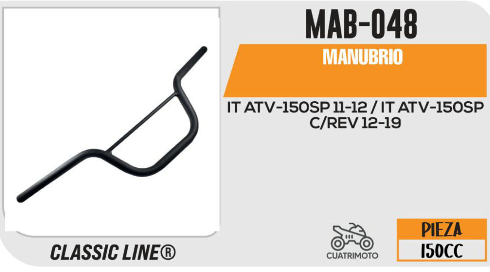 MANUBRIO NEGRO
