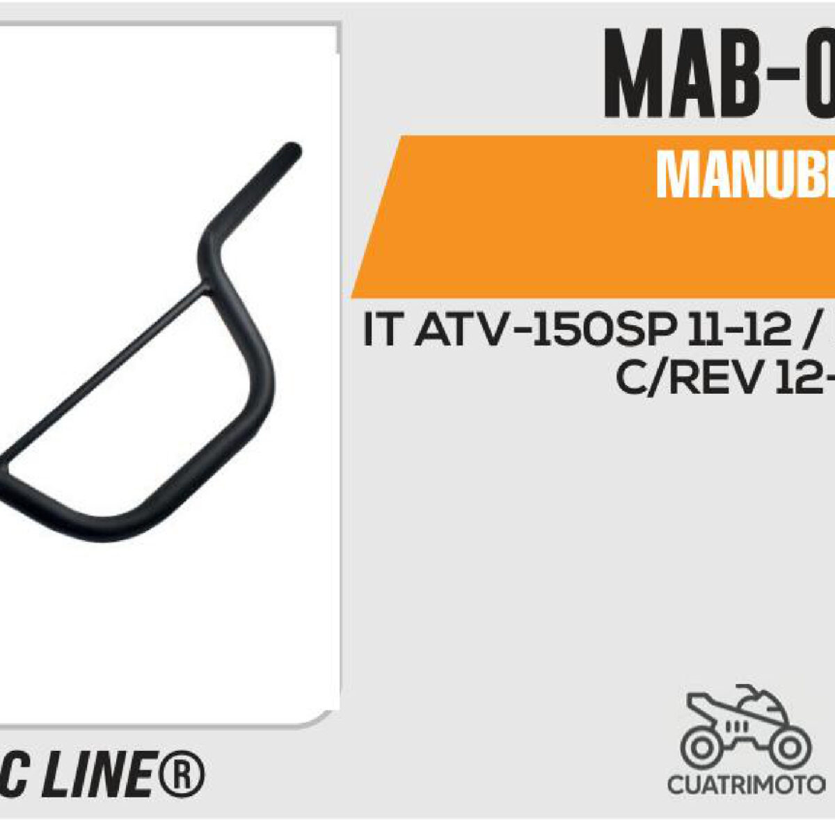 MANUBRIO NEGRO