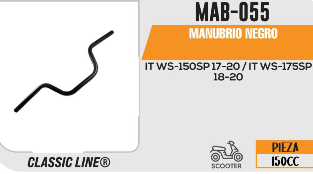 MANUBRIO NEGRO