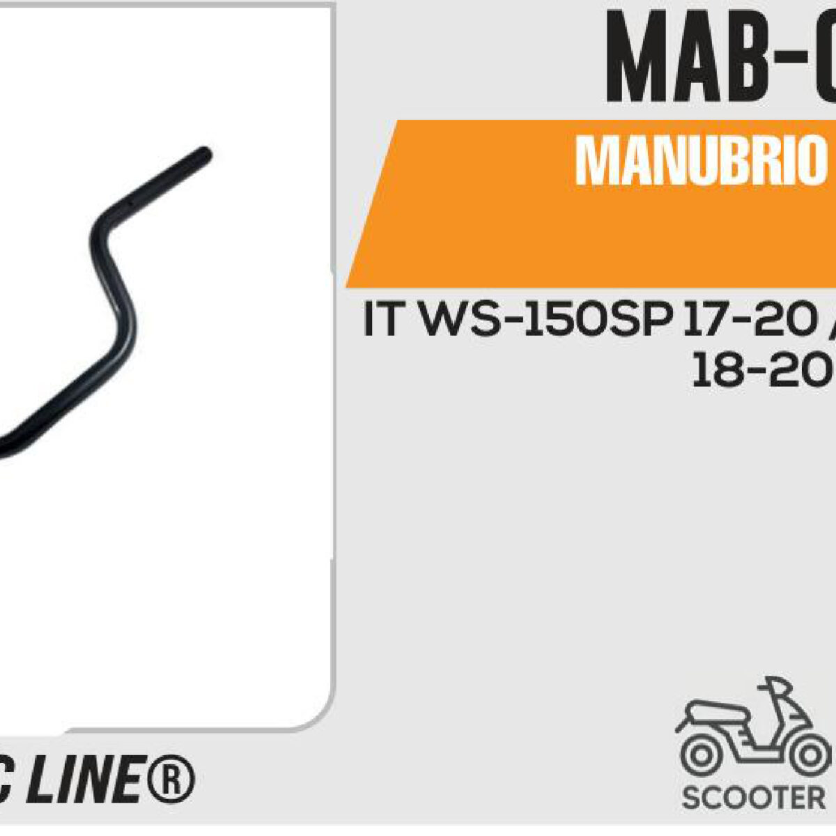 MANUBRIO NEGRO