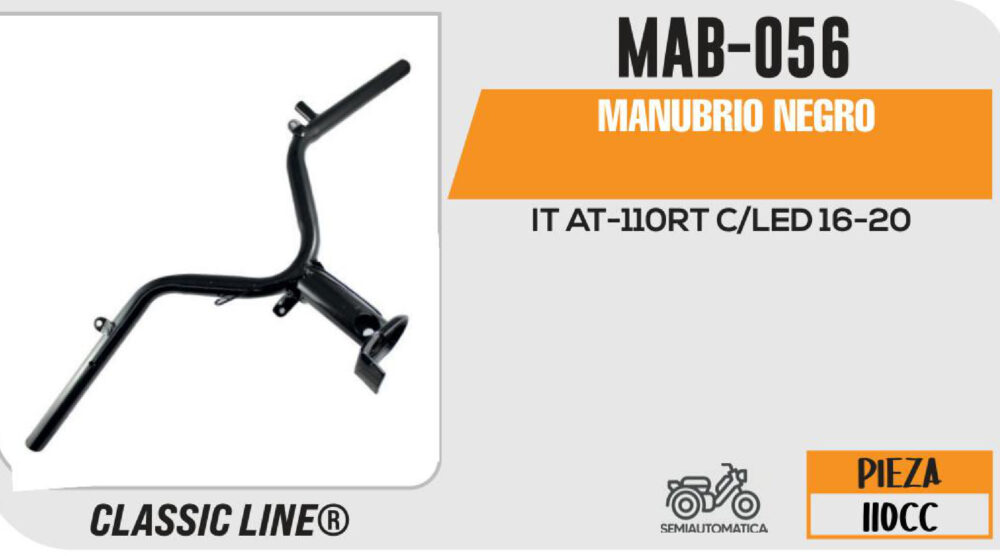 MANUBRIO NEGRO