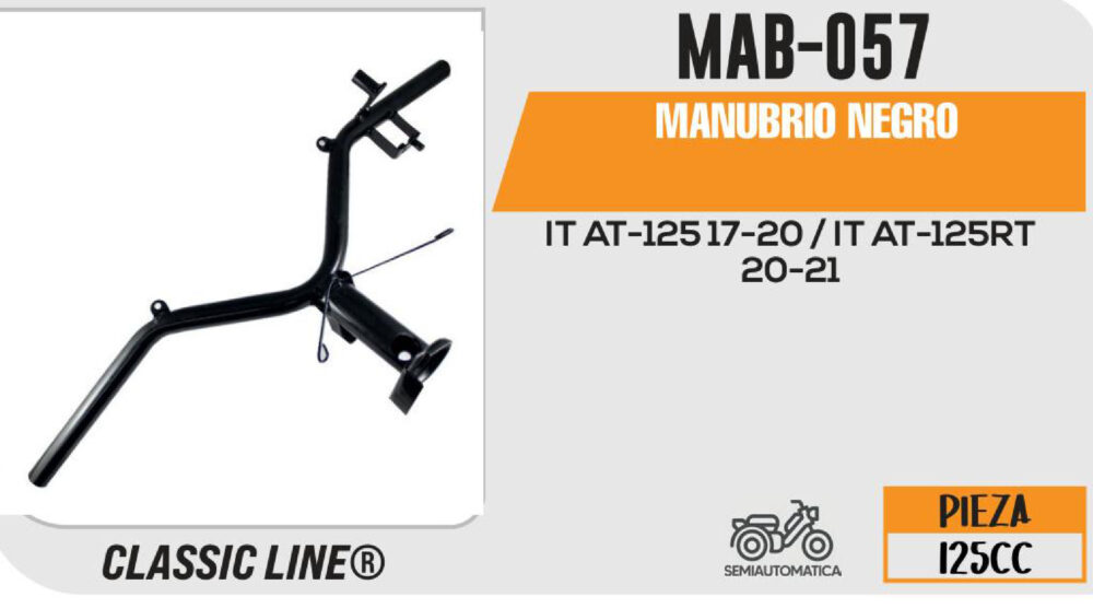 MANUBRIO NEGRO