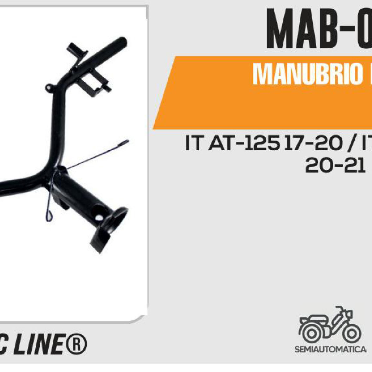 MANUBRIO NEGRO