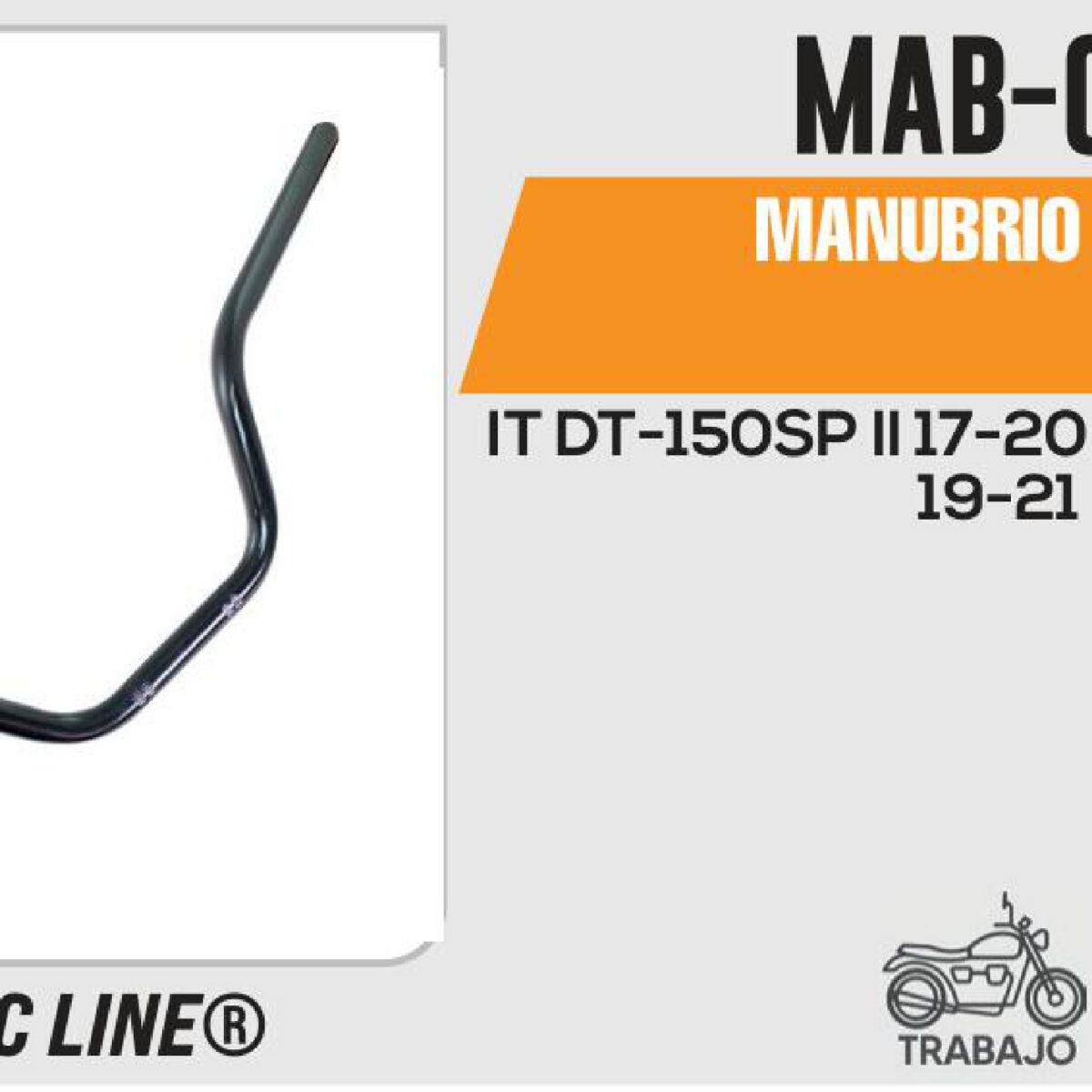 MANUBRIO PLATA