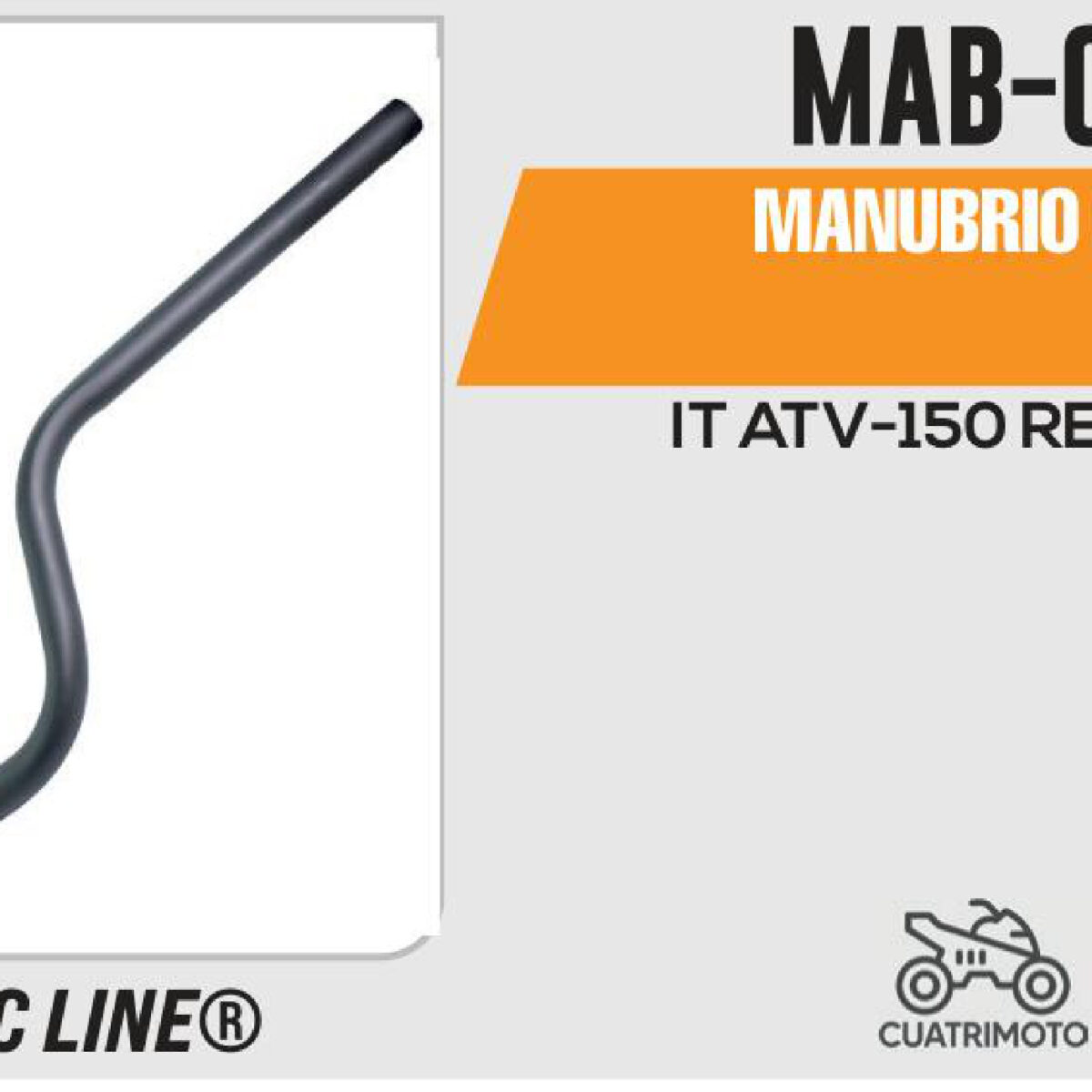 MANUBRIO NEGRO