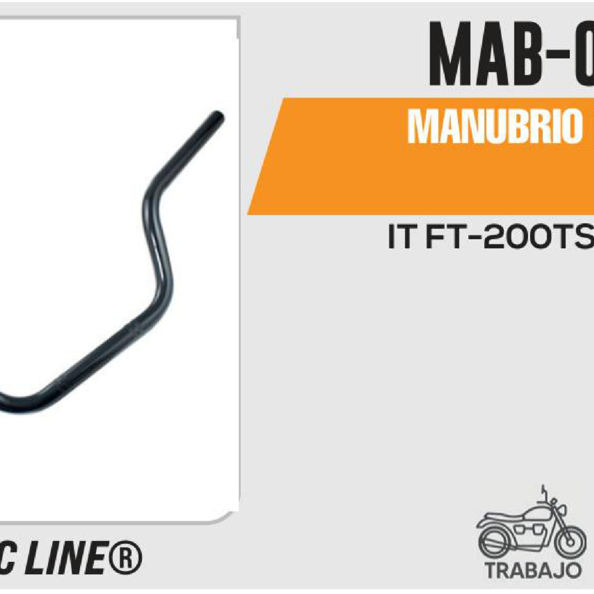 MANUBRIO NEGRO